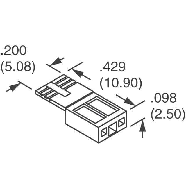 881545-2 TE Connectivity AMP Connectors  Shunts und Jumper